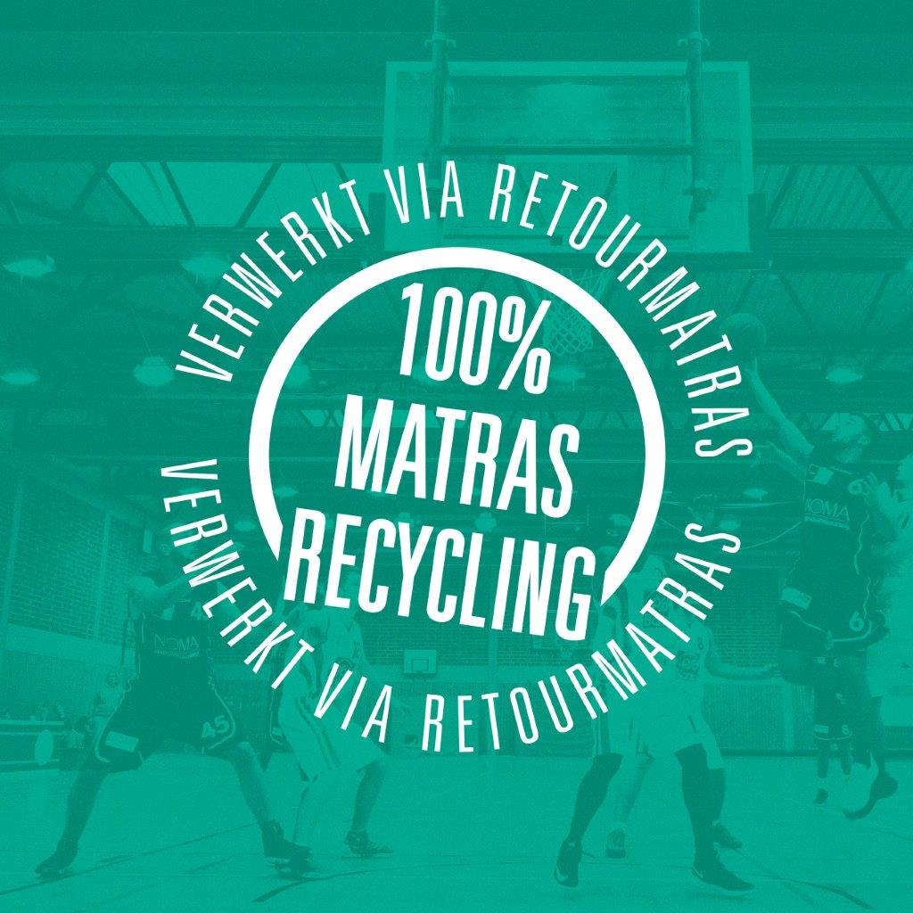 100% matrasrecycling is het doel van RetourMatras